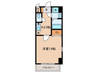 間取図 ラ・プランシュ御幸