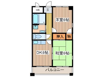 間取図 サフラン木下