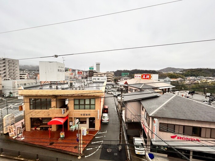 室内からの展望 来田ビル