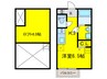 スリ－パアダ 1Rの間取り
