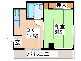 間取図 WESTヒルズ門真南