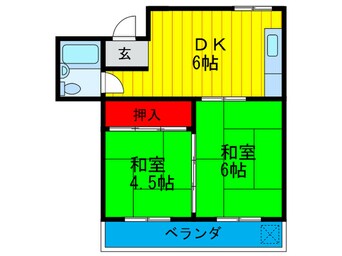 間取図 WESTヒルズ門真南