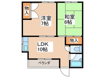 間取図 WESTヒルズ門真南
