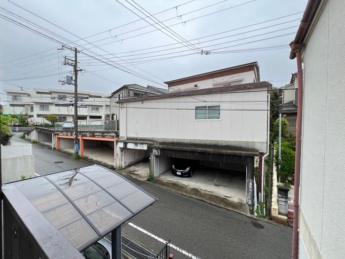 室内からの展望 鈴蘭台東町4丁目貸家