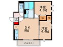 Richesse枚方の間取図