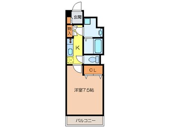 間取図 ベルヴィ江坂公園