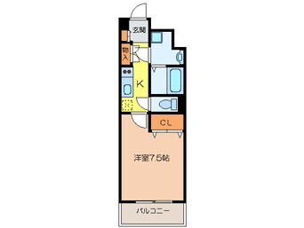 間取図 ベルヴィ江坂公園