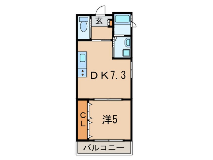 間取図 フェリーチェ甲子園口