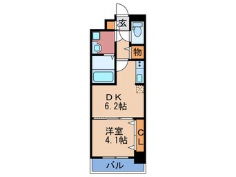 間取図 スプランディッド新大阪EAST