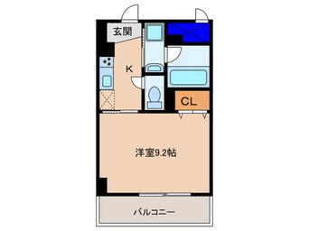 間取図 カルムクレ－ル２５８