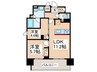 KSS Isoji 2LDKの間取り