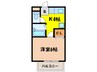 ハイツハナコ 1Kの間取り