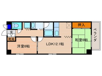 間取図 レジデンス鳥羽