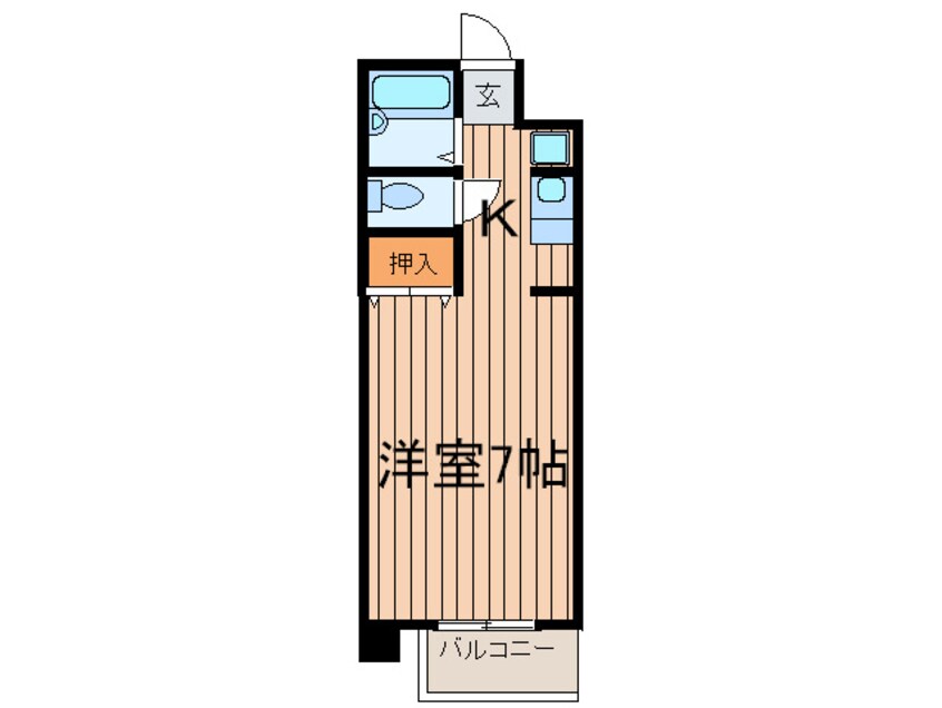 間取図 ハイフィールド