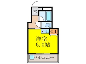 間取図 フレア新大阪