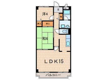 間取図 ロイヤルヒル２番館