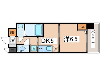 間取図 La　Douceur天王寺