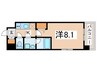 La　Douceur天王寺 1Kの間取り