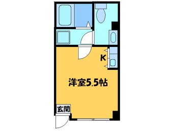 間取図 大宝上六ハイツ