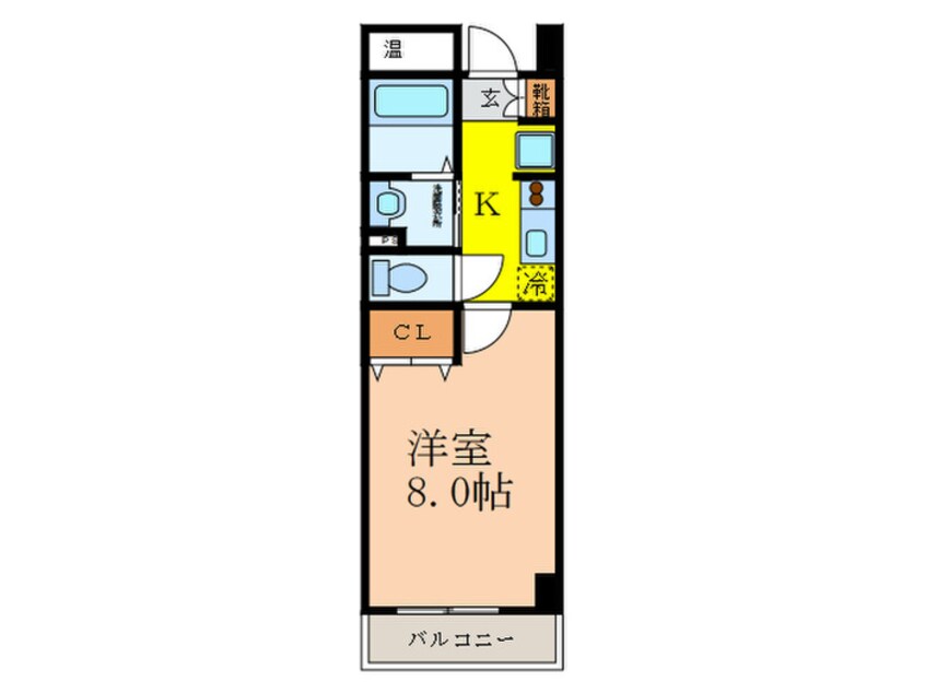 間取図 カ－サブリランテ