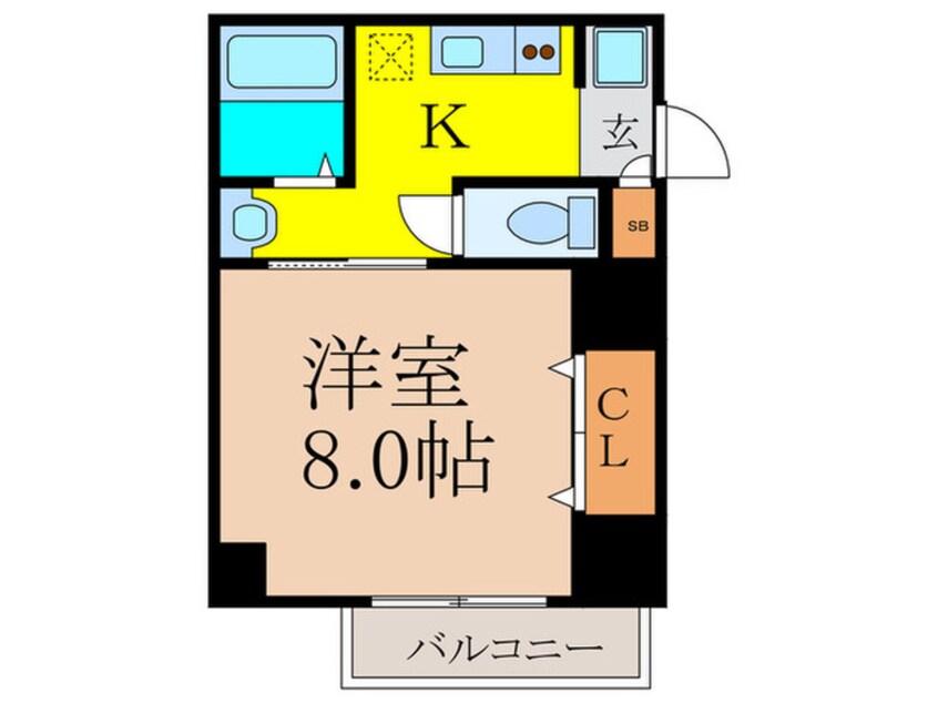 間取図 カ－サブリランテ