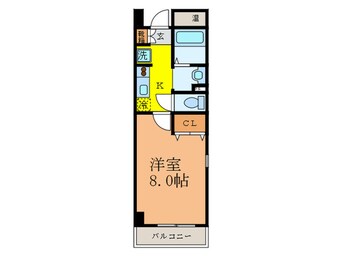 間取図 カ－サブリランテ
