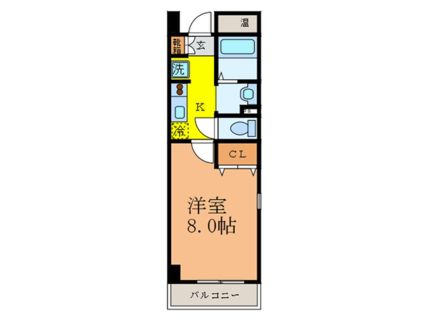 間取図 カ－サブリランテ