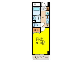 間取図 カ－サブリランテ