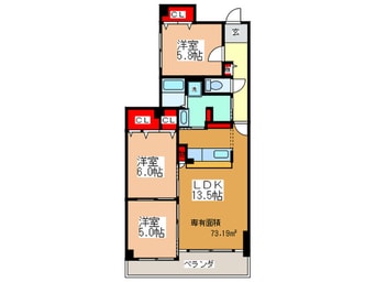 間取図 プロスペリテ