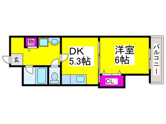 間取図 ハピネスⅡ番館