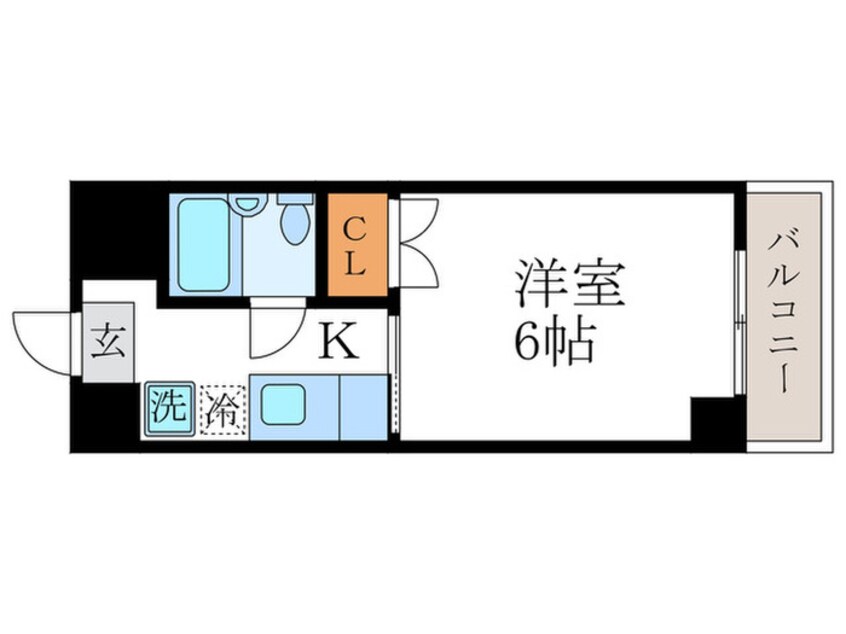 間取図 グランディール堤