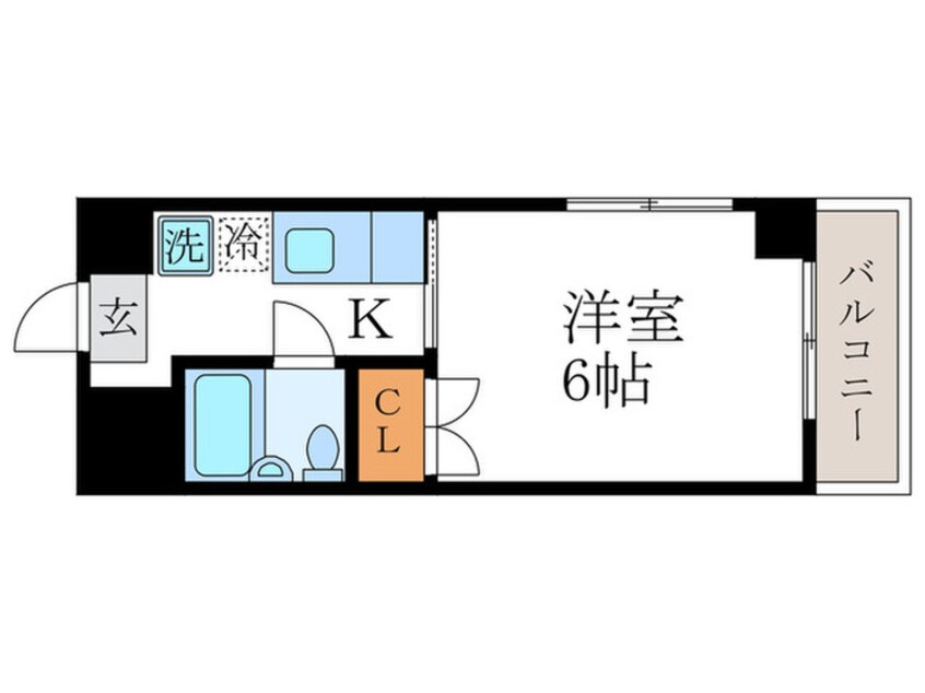 間取図 グランディール堤