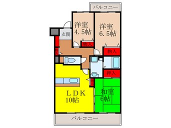 間取図 エステートプラザ住吉