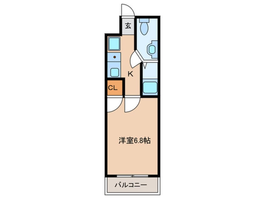 間取図 リンダプラヤ甲子園