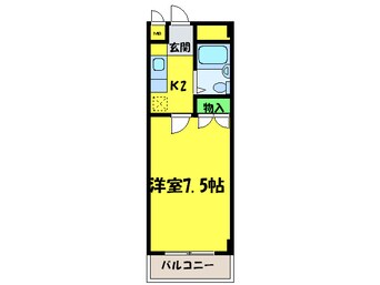 間取図 ハイム上高地５番館