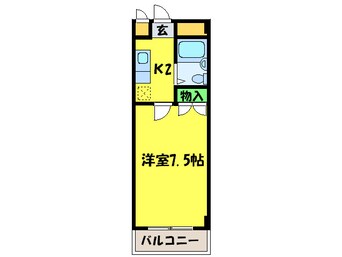 間取図 ハイム上高地５番館