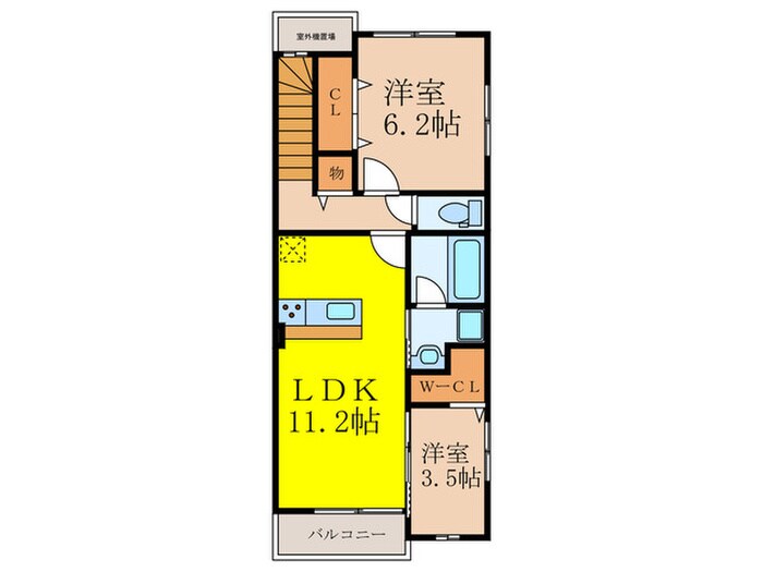 間取り図 RF-Village