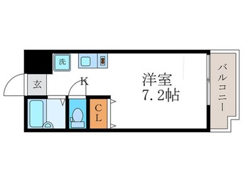 間取図 グレ－ス中久世