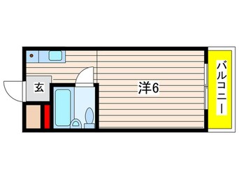 間取図 サンハイツイシハラ