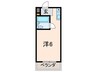 サンハイツイシハラ 1Rの間取り