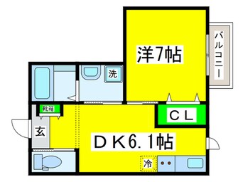 間取図 フェリシアパレス堺