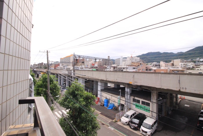 室内からの展望 ジュネス六甲道