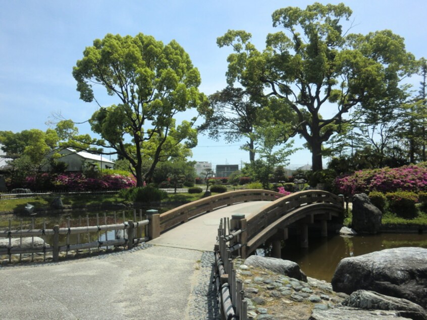 高槻城公園(公園)まで450m サンハイツ