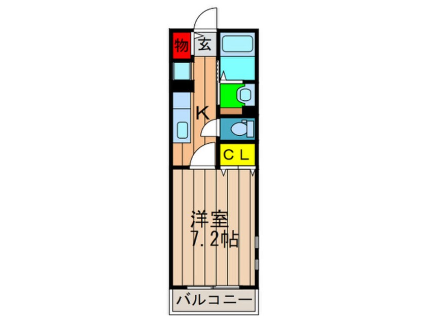 間取図 ジュ　メゾン