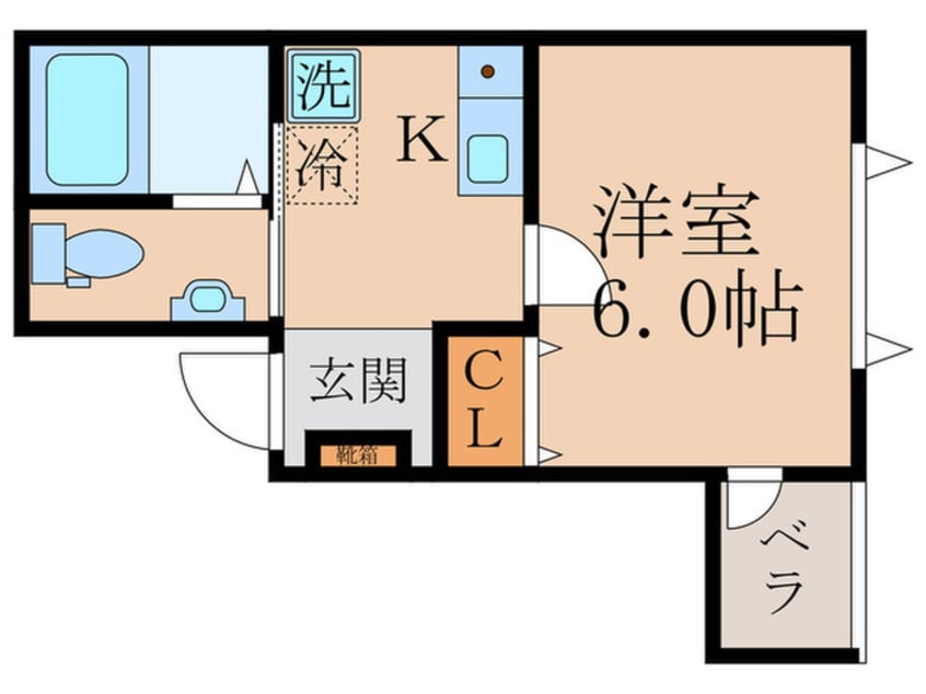 間取図 セゾン桃山