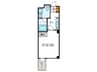 未来小屋 1Kの間取り