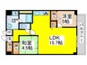 ＫＭ山坂 2LDKの間取り
