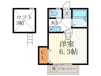 間取図 ＶＥＳＳＥＬ８