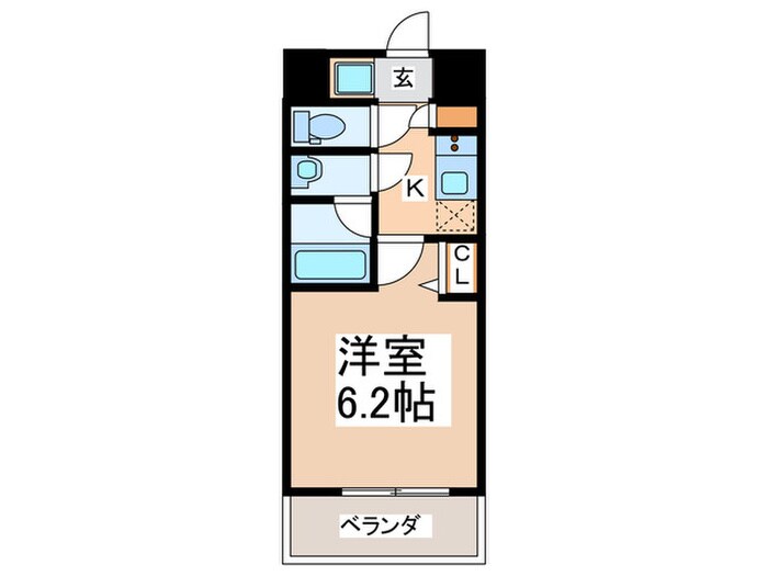 間取り図 スプランディッド難波Ⅱ