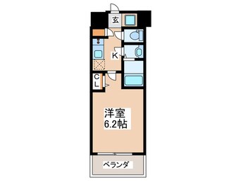 間取図 スプランディッド難波Ⅱ